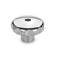 GN 5335 Stainless Steel Star Knobs Material AISI 303 (A1) Highly Polished